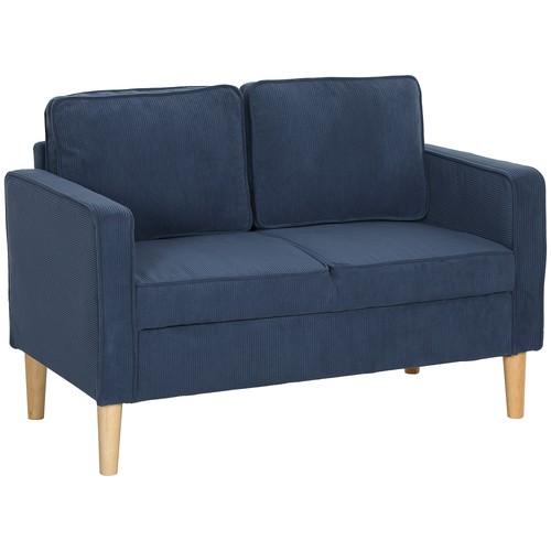 Small two seater corduroy sofa - two,