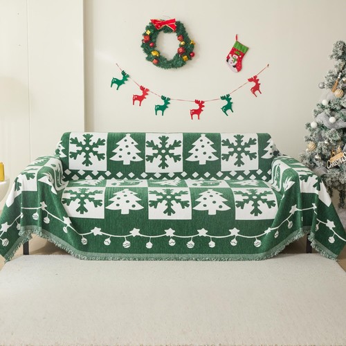 Meetsky christmas green couch - meetsky,
