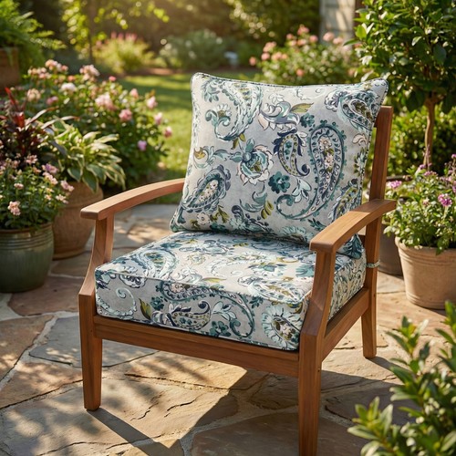 Outdoor cushion set - set, rattan