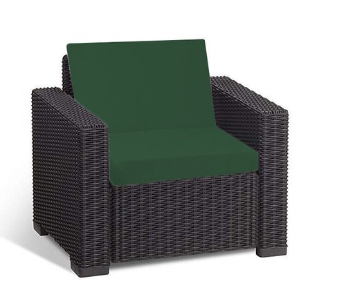 Rattan outdoor seat cushion - rattan,