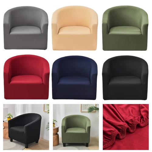 Solid color stretch sofa cover - color,